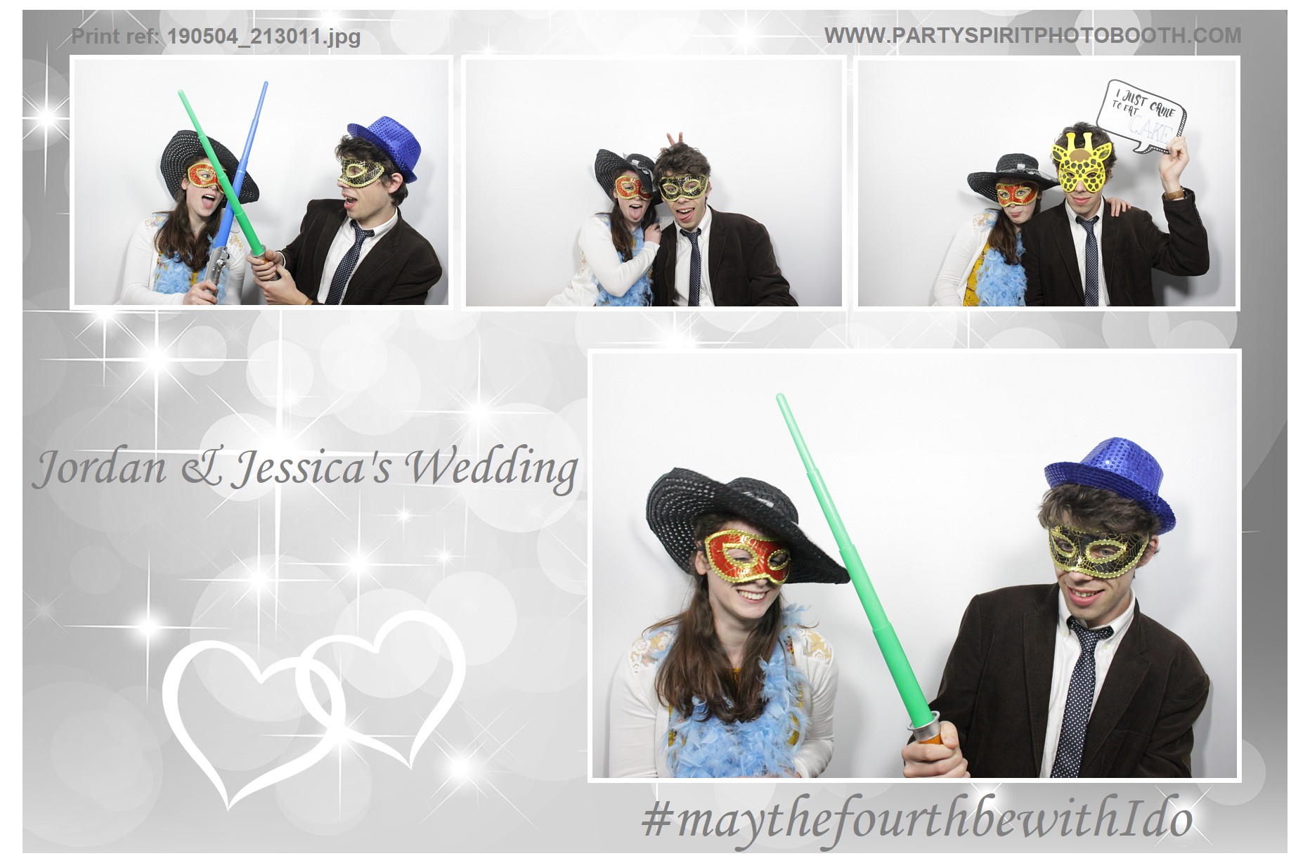Jordan and Jessica's Wedding | View more photos from the event at gallery.partyspiritphotobooth.com/u/PartySpiritPhotoBooth/Jordan-and-Jessicas-Wedding